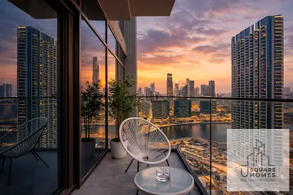 Luxury Furnished 2BR | Canal & Skyline Views | Peninsula One