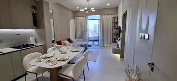 Vacant Brandnew 1BR | Pearl House 2 JVC | Out class Furnished | City &amp; Pool View
