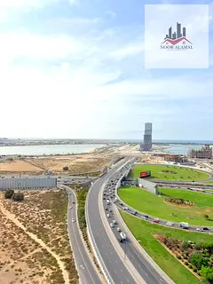 Sharjah, Al Nahda: Two bedrooms, living room, kitchen, two bathrooms, and a balcony overlooking Al M
