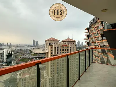 Creek view fully furnished 2bhk 2bath in 120k balcony wardrobes 1parking free