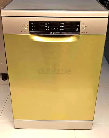 BOSCH Series 4 Dishwasher With Digital Clock 60x60 Stainless Steel Body