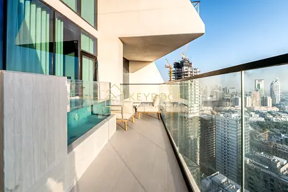 New 1BR in Binghatti Royale | Balcony Plunge Pool | Pool, Gym & Parking | Bills Included