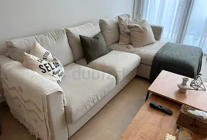 Ikea vimle L shape sofa under storage