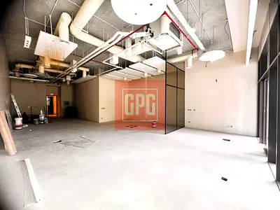 Shell & Core Office | SOL Bay Business Bay | Balcony & Burj View