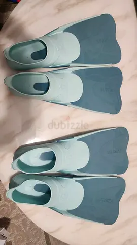 Kids Swimming Fins (Flippers) - Size 32/33 and Size 34/35