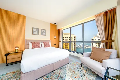 Luxury 2BR | Ain Dubai | Marina View & JBR beach
