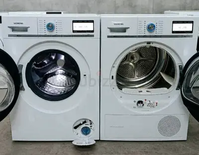 Siemens iQ700 Wi‑Fi Diagnostic Washer  Dryer Set – Separate Units | 9 kg | German Engineering