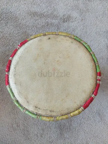 Authentic handcrafted African drum