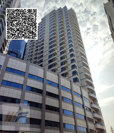 شقة غرفة وصالة للإيجار في أبراج الفالكون تاورز عجمان | 950 قدم² | تصميم عصري ومناسب للعائلات | 32,000 درهم