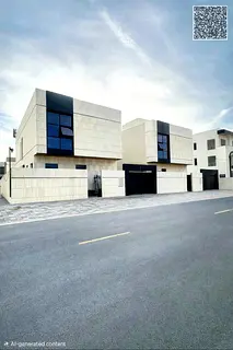 Ultra-Modern 6 Master Bedroom Villa for Sale - Al Bahia ,Ajman with Private Roof Terrace