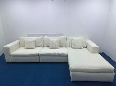 Almost brand new condition marina home lshape sofa