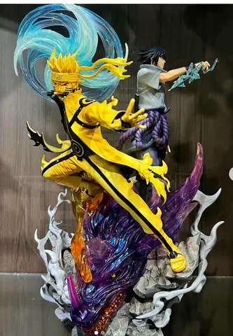 naruto sasuke statue