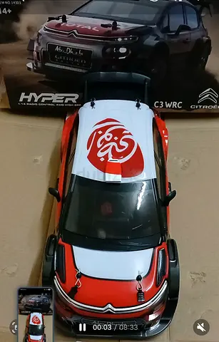 Hypergo Rally Rc car for sale
