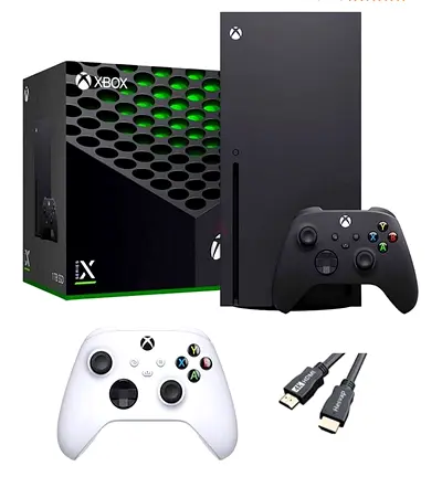 Xbox Series X - Like New (With Box  2 Controllers)