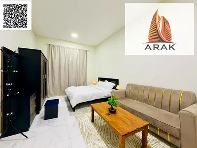 Studio Apartment No. 205 for Monthly Rent 📍 Location: Al Mowaihat 2, Ajman A great location directly opposite Ajman Academy School, with very easy a