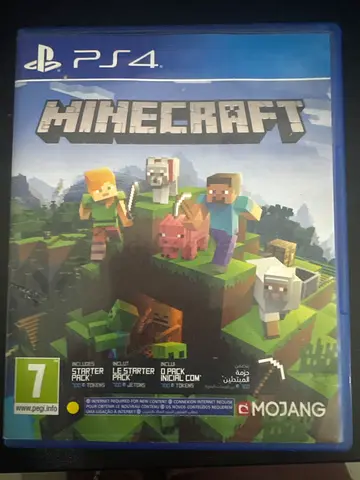 MINECRAFT DISC PLAYSTATION 4