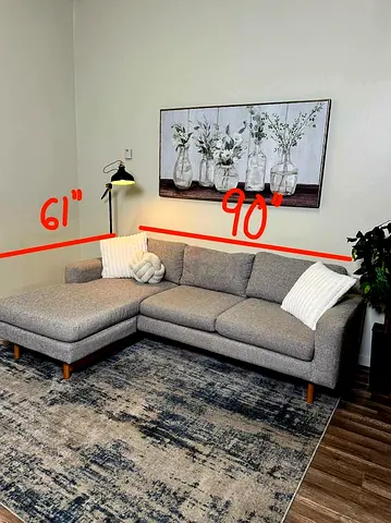 West elm L Shape Sofa