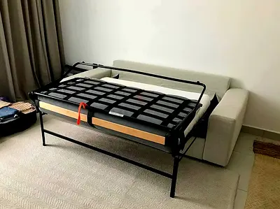 IKEA vimle two seater sofa bed with mattress