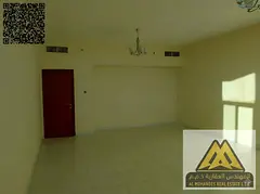 For yearly rent a spacious 3 BHK apartment in Rashidiya 2, Ajman, located in Falcon Tower in a prime