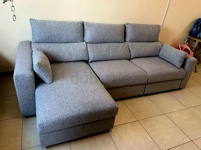 IKEA eskilstuna L shape sofa bed with storage