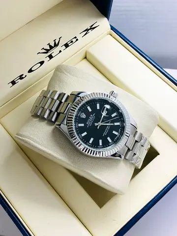 Rolex Datejust 41 – Black Dial – Full Steel