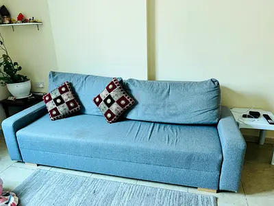 Comfortable Grey Sofa cum bed