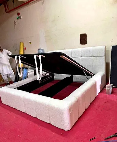 Modern Upholstered Storage Bed