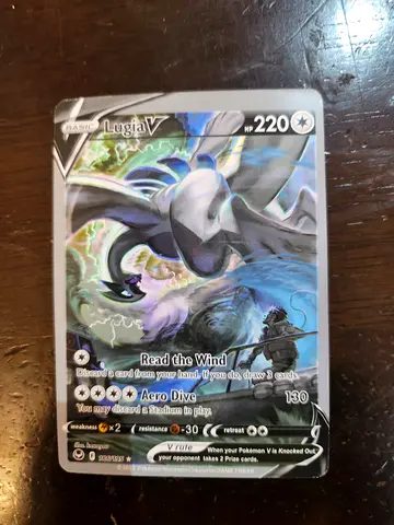 Lugia V Pokémon Card