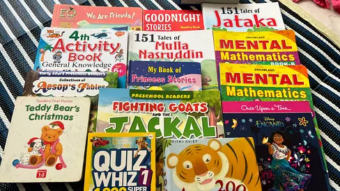 children story and activity books