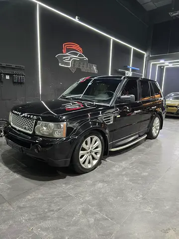 Premium 2009 Range Rover Sport (GCC Spec) - Black on Beige Leather V8! 18,900 dirhams