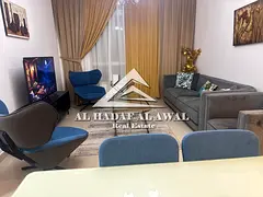 One-bedroom apartment for rent in Al Khan area, in a prime location opposite Tarboosh Restaurant. Re