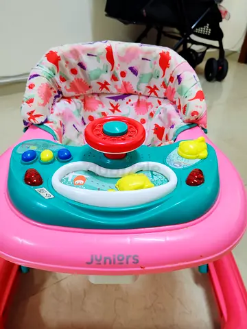 Colorful Baby Walker with Toys
