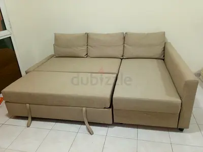 Comfortable L-Shaped Sofa Bed