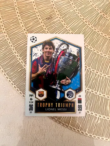 Match Attax Trophy Triumph Lionel Messi
