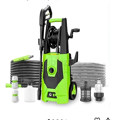 Powerful Electric 145 Bar High Car Water Pressure Washer Machine,Hose Reel, Car washer water gun, Je