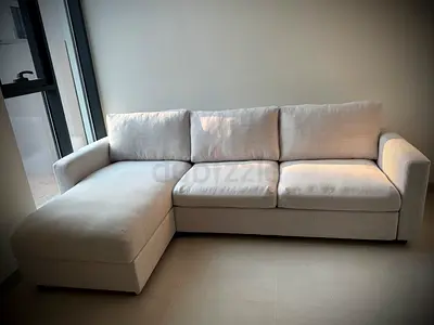 Excellent condition IKEA vimle beige color sofabed with storage