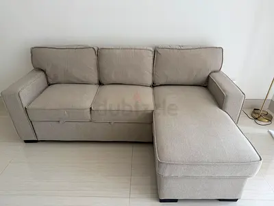 3-Seater Corner Sofa Bed with Storage (Home Centre)