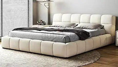 Modern High Quality Luxury King Size Bed with Mattress