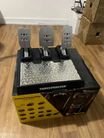 Thrustmaster T-LCM Load Cell Pedals + Custom Mods (Excellent Condition)