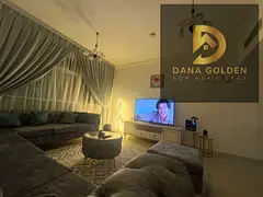 Two-bedroom apartment available starting today, brand new. Located in Al Qimma Tower, furnished to h
