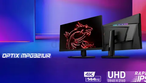 MSI Optix MPG321UR-QD is a 32-inch 4K UHD (3840x2160) IPS gaming monitor featuring Quantum Dot techn