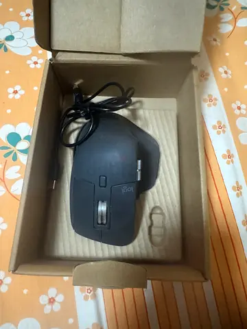 Logitech MX Master 3S Performance Wireless Mouse - Graphite With Bolt Reciever