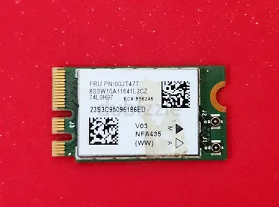 (Lenovo) FRU00JT477 wifi bluetooth 4.1 card -Tested  working