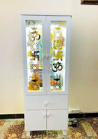 Pooja cabinet