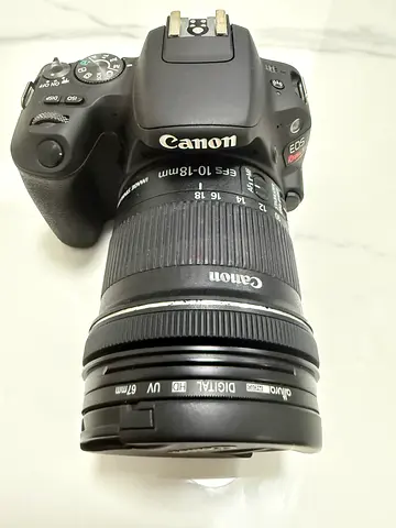 Canon EOS Rebel SL2 + 10-18mm lens