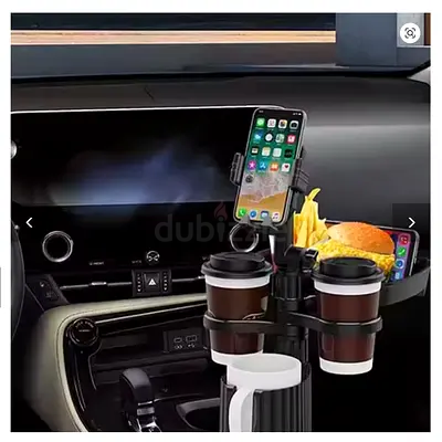 Car Cup Holder with Phone Mount
