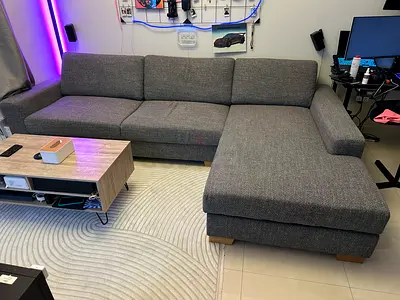 IKEA SORVALLEN 4-Seater Sofa with Chaise – Excellent Condition