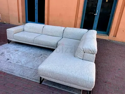 Almost like new condition Natuzzi L shape sofa