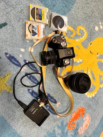 Panasonic LUMIX G7 Kit Lens Plus Sigma 16mm Lens