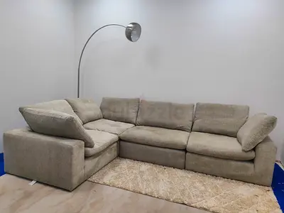 4_ piece feather 🪶 filled modular sofa